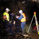 Mark Hudson, Geoterra – Ecton Mine – Sinkhole documentary series filming