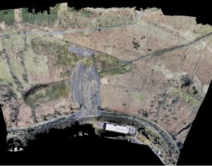 Tylorstown Landslide UAV LiDAR & Photogrammetry Survey