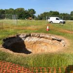 Sinkhole Subsurface Laser Scan Survey