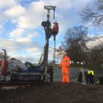 Geoterra void scanning with Geotechnical Engineering, Story Contracting, Wardell Armstrong & Network Rail in Cumbria