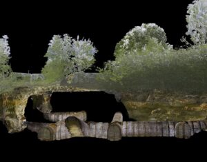 Subsurface Laser Scan and UAV Photogrammetry Survey of Air Raid Shelter