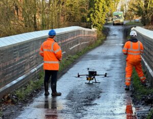 UAV LiDAR Survey of a Railway Cutting on the Chiltern Rail Line